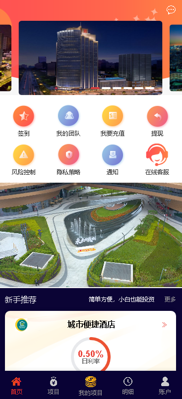 全新二开酒店投资完美测试版